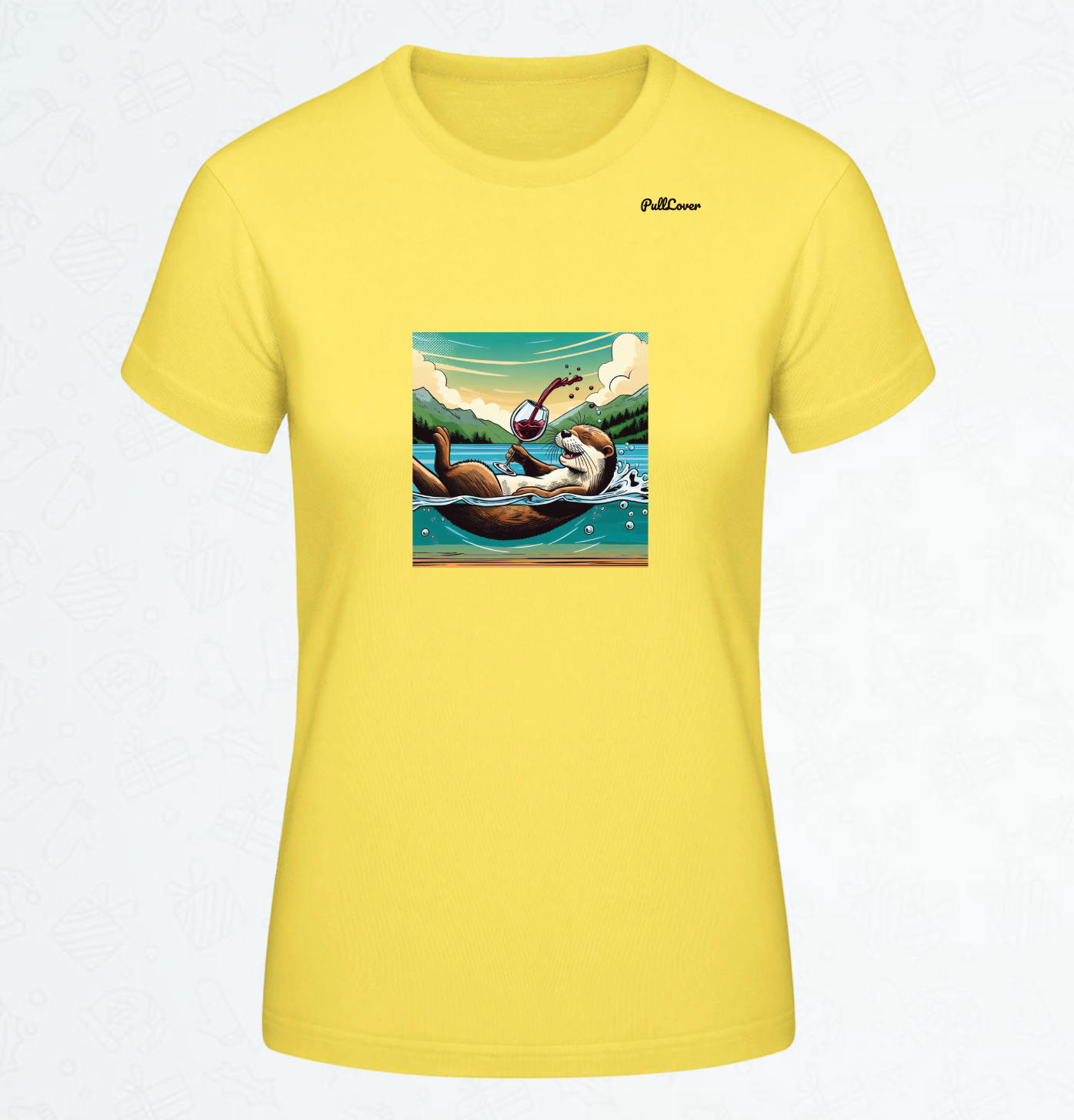 Damen T-Shirt Otter