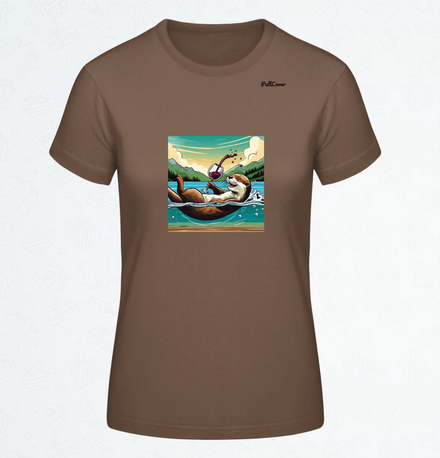 Damen T-Shirt Otter