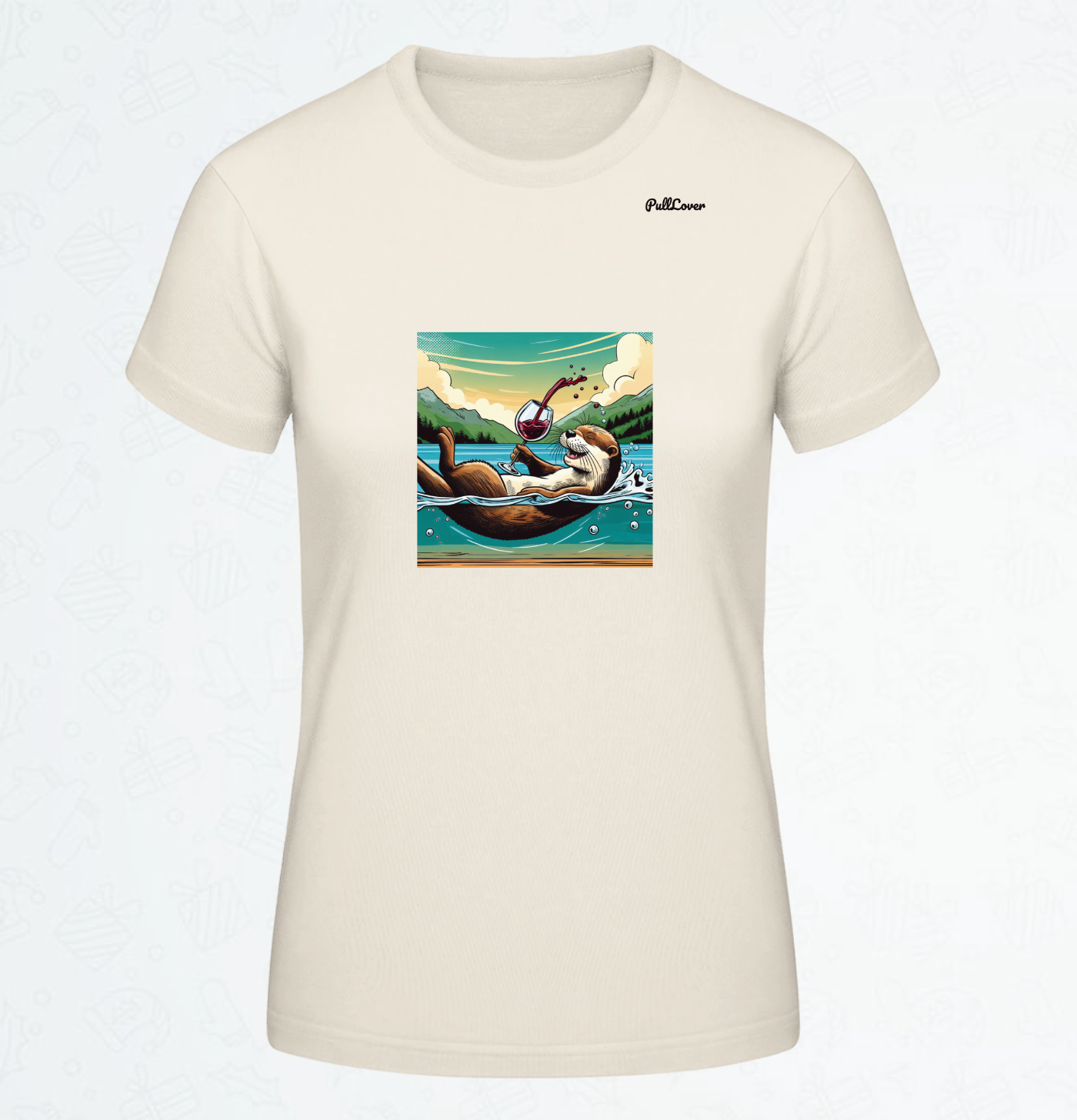 Damen T-Shirt Otter