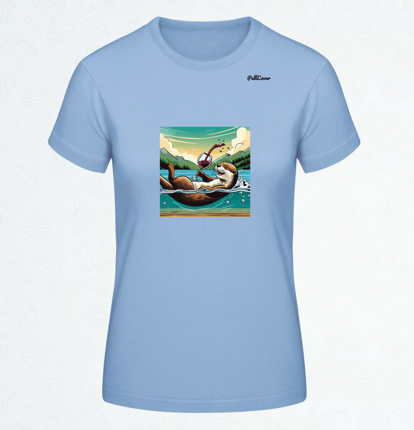 Damen T-Shirt Otter