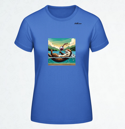 Damen T-Shirt Otter