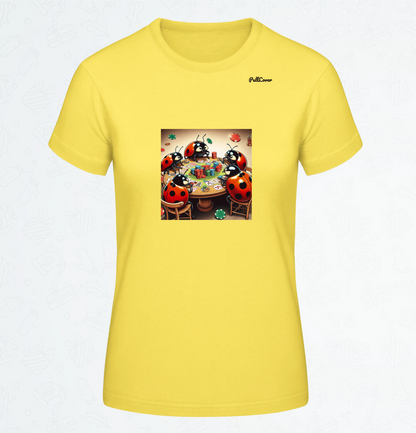 Damen T-Shirt Glücksspielkäfer