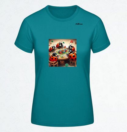 Damen T-Shirt Glücksspielkäfer