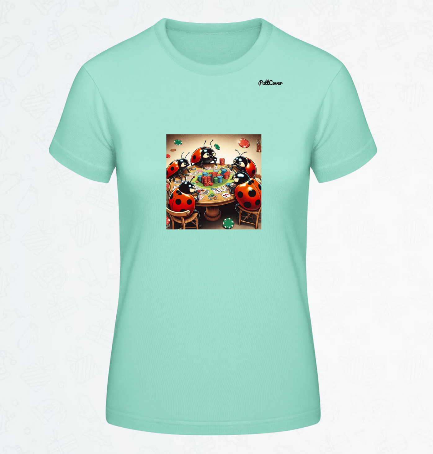 Damen T-Shirt Glücksspielkäfer