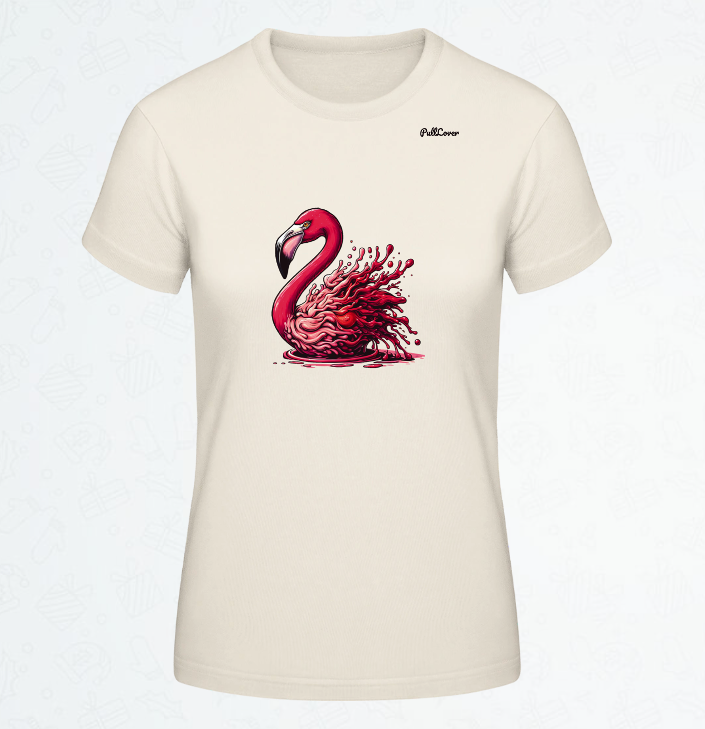 Damen T-Shirt Juicy Flamingo