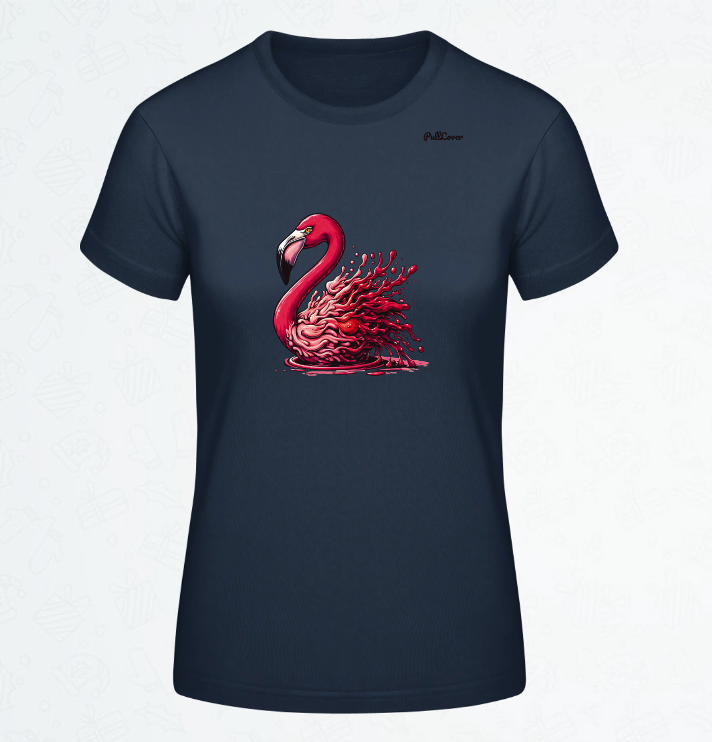 Damen T-Shirt Juicy Flamingo