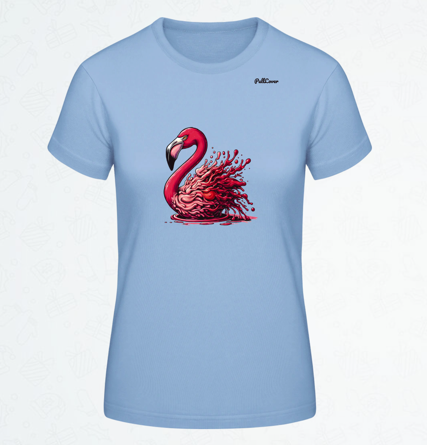 Damen T-Shirt Juicy Flamingo