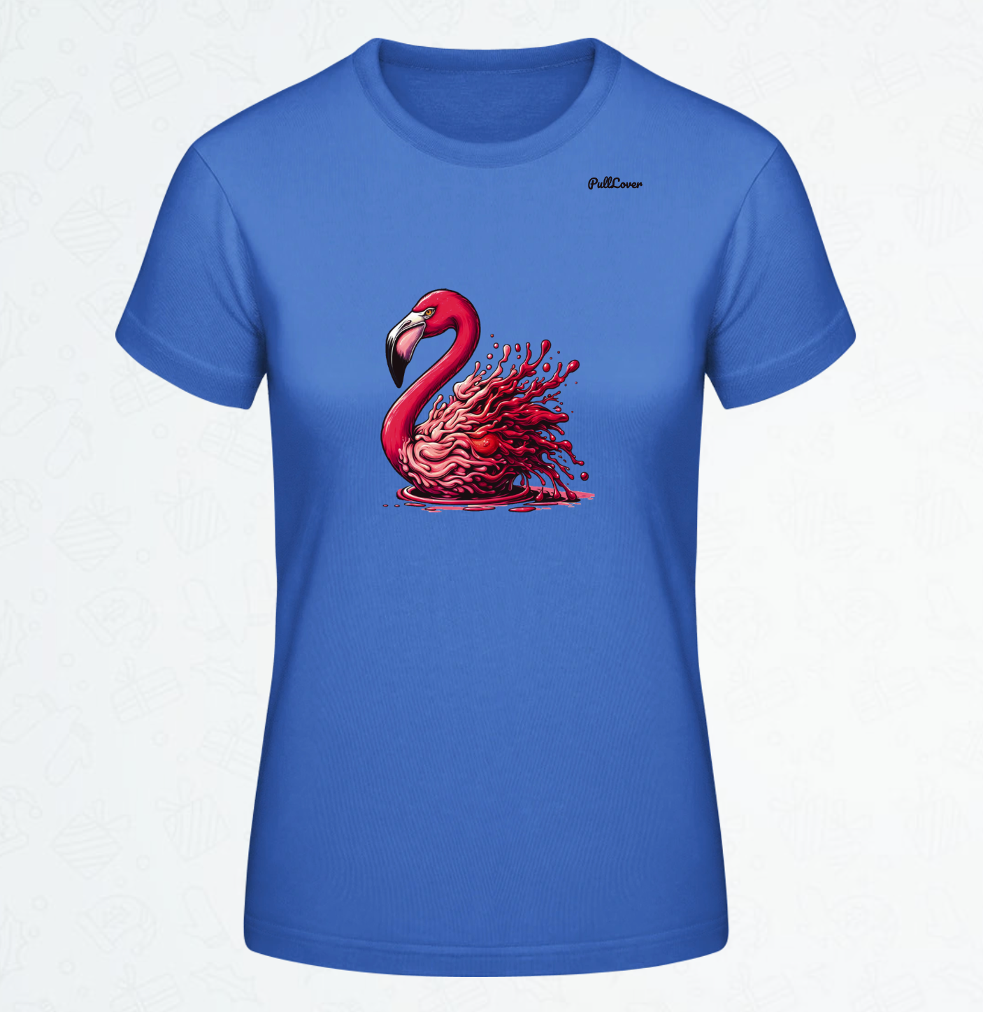 Damen T-Shirt Juicy Flamingo