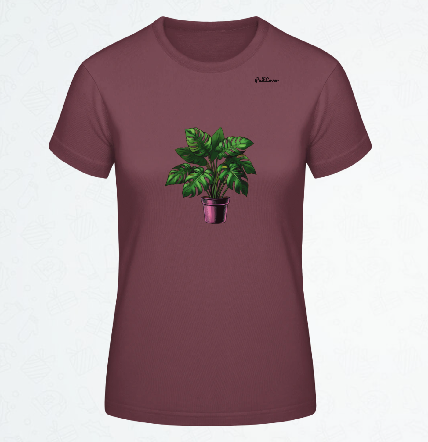 Damen T-Shirt Juicy Monstera