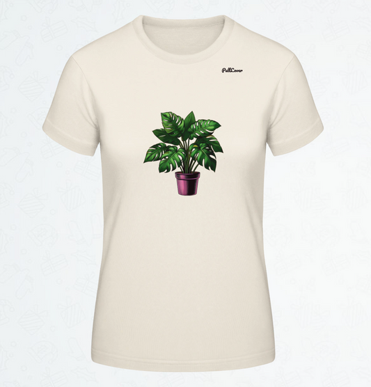 Damen T-Shirt Juicy Monstera