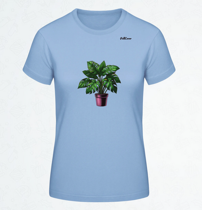 Damen T-Shirt Juicy Monstera