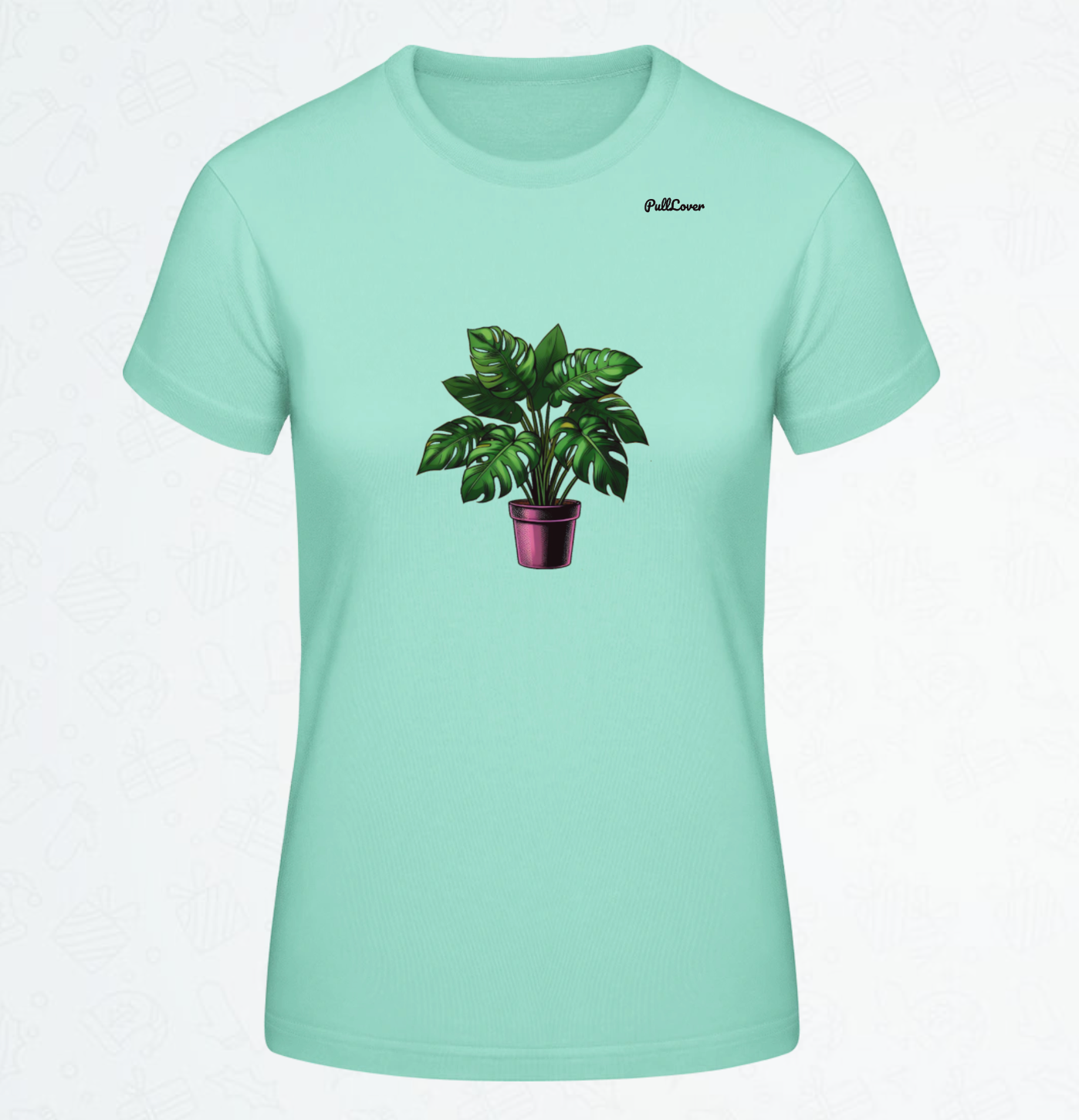 Damen T-Shirt Juicy Monstera