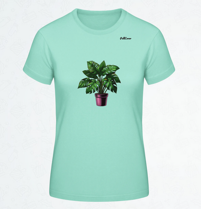 Damen T-Shirt Juicy Monstera