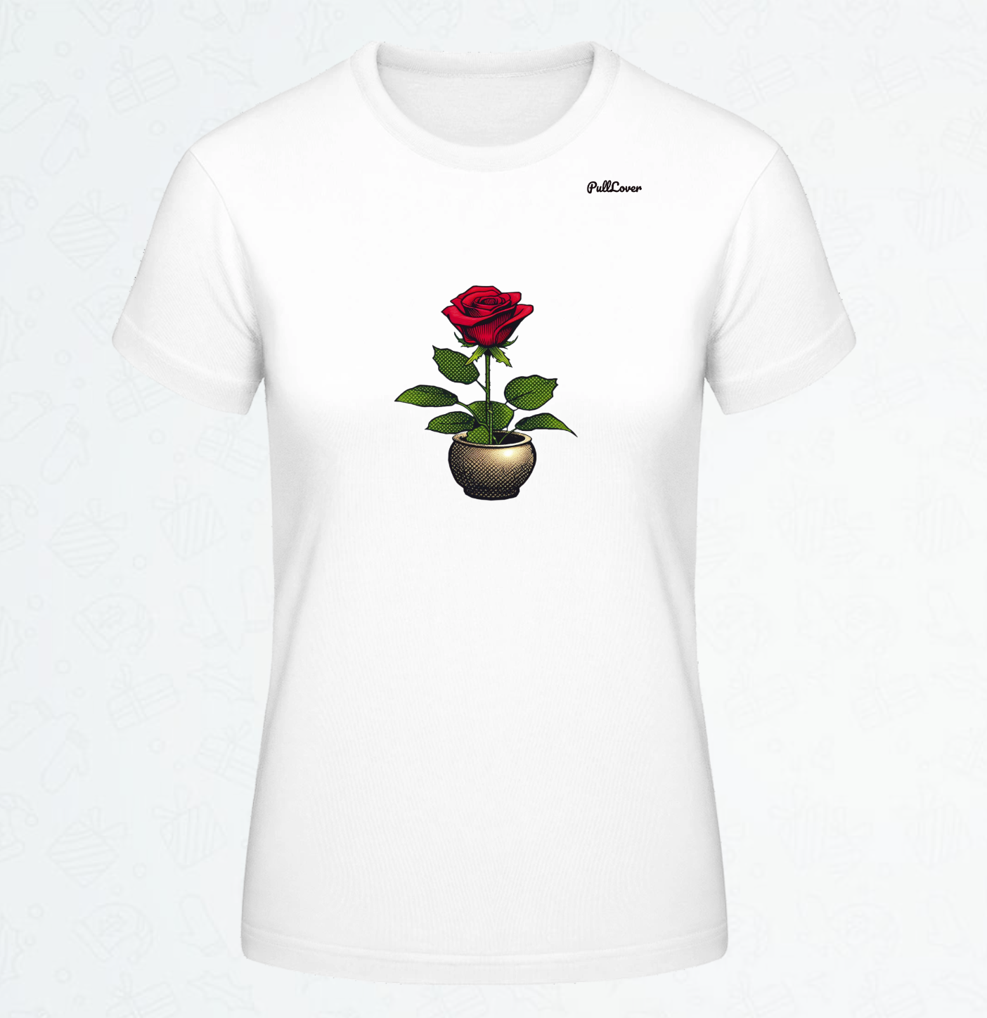 Damen T-Shirt Rose