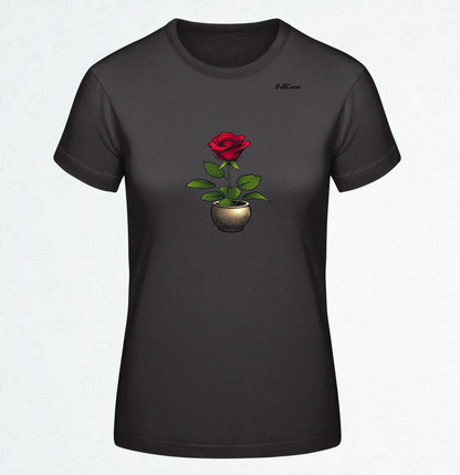 Damen T-Shirt Rose