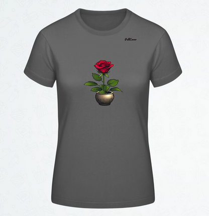 Damen T-Shirt Rose