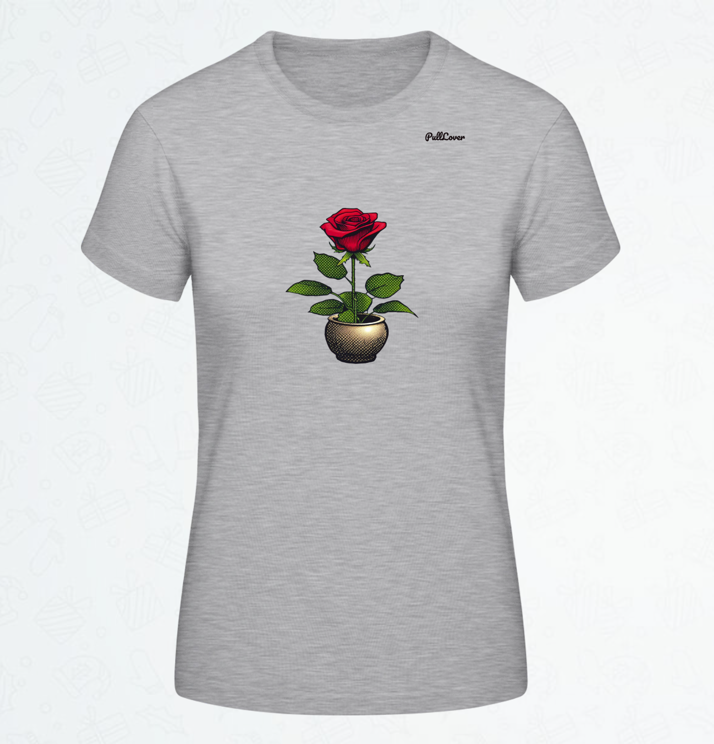 Damen T-Shirt Rose