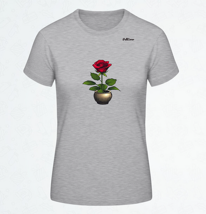 Damen T-Shirt Rose