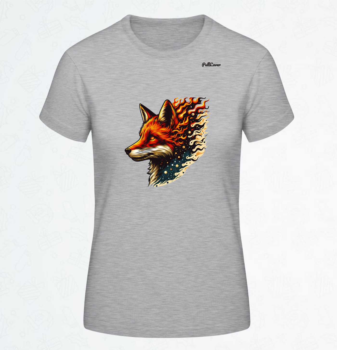 Damen T-Shirt Spacefox