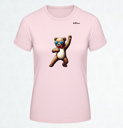 Damen T-Shirt Tanzbär