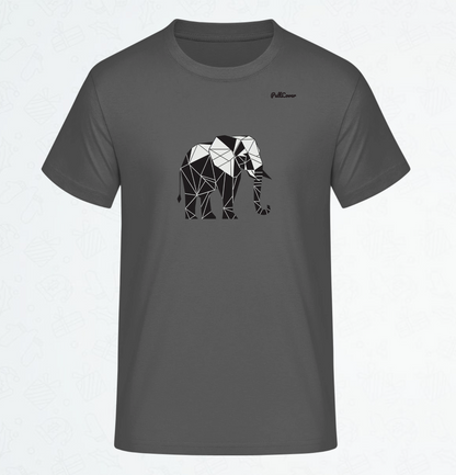 Herren T-Shirt Elefant