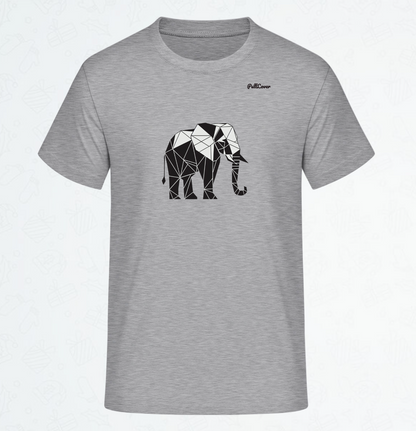 Herren T-Shirt Elefant