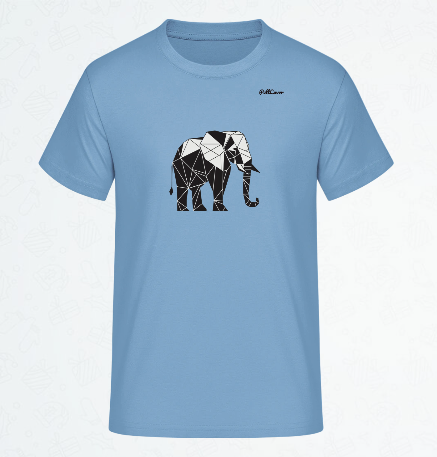 Herren T-Shirt Elefant