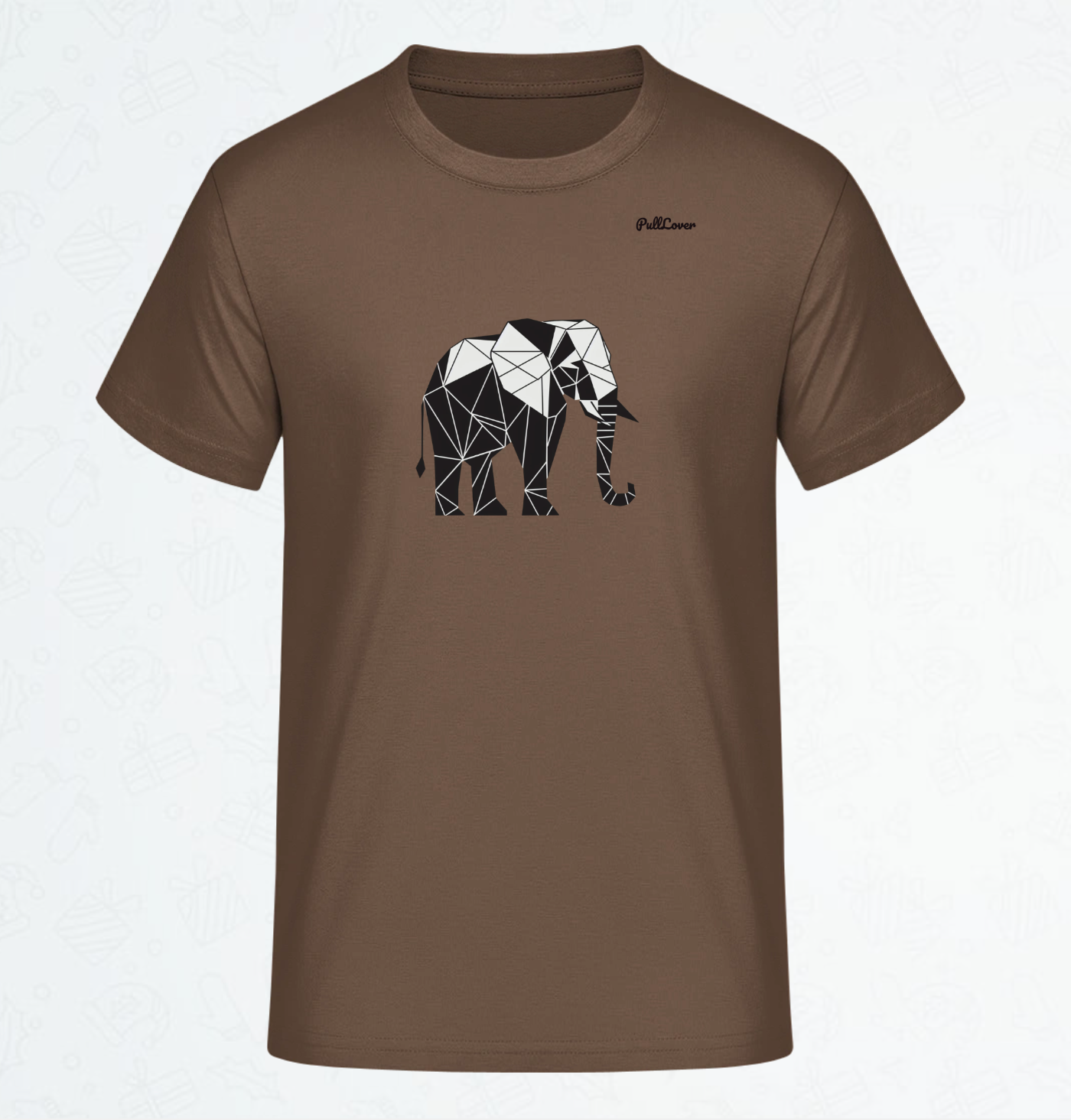 Herren T-Shirt Elefant