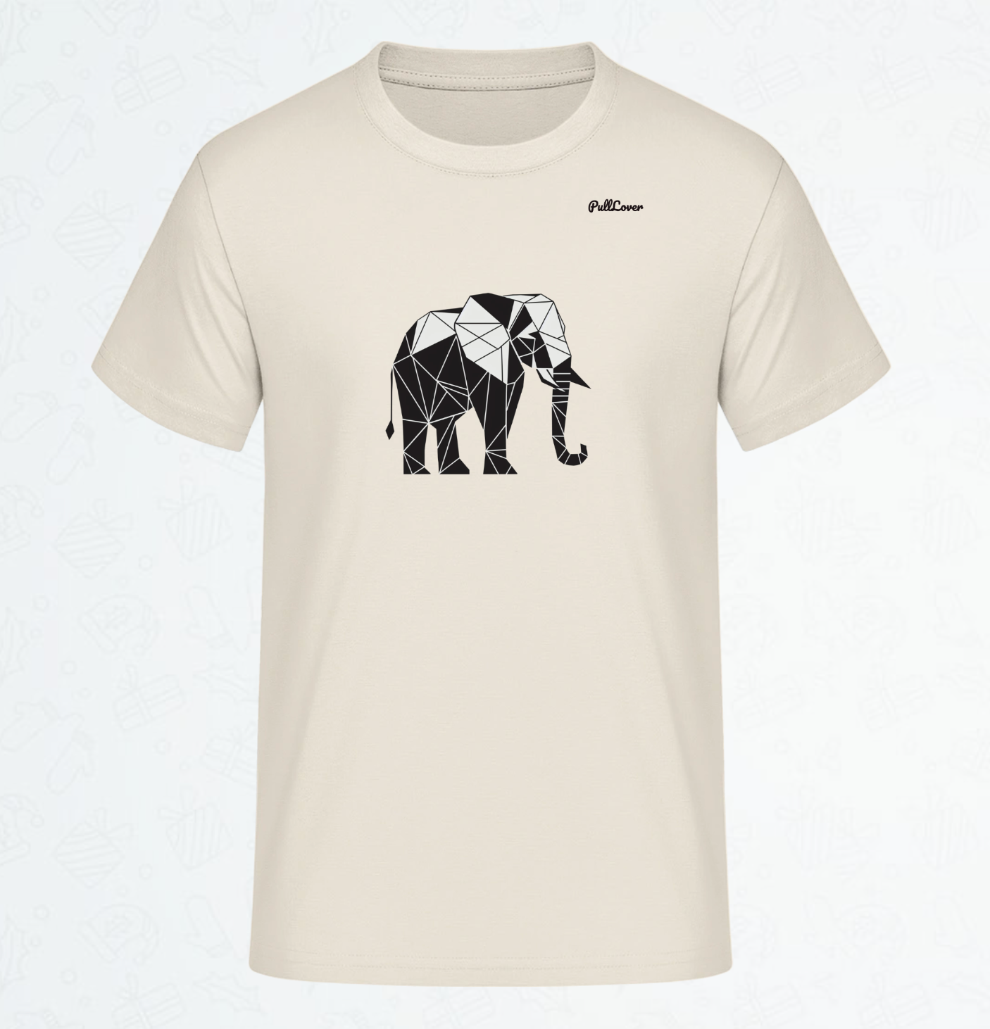 Herren T-Shirt Elefant