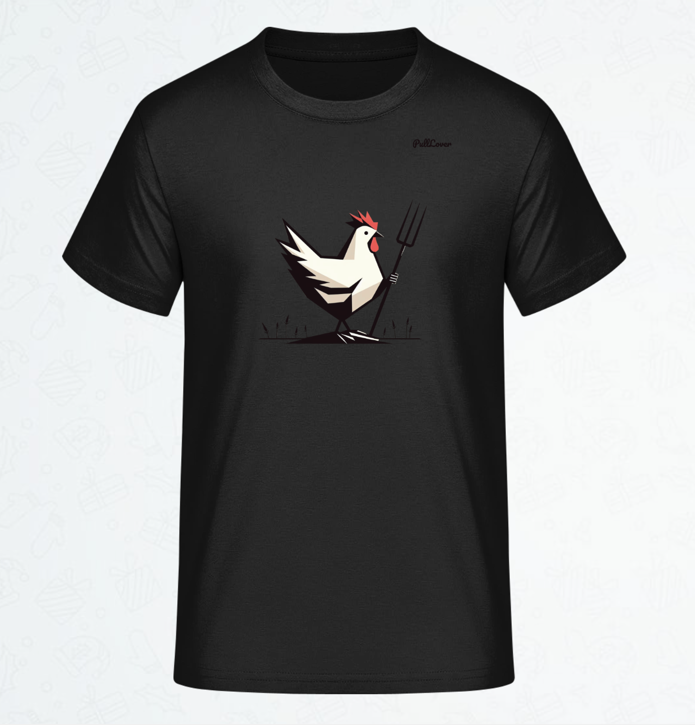 Herren T-Shirt Huhn