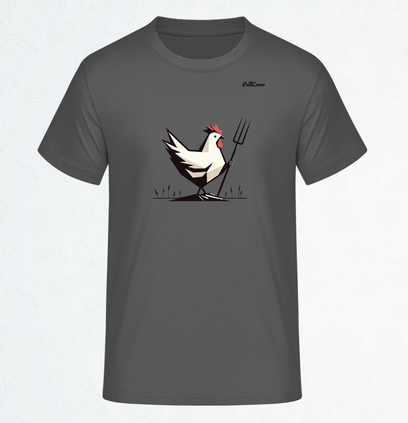 Herren T-Shirt Huhn