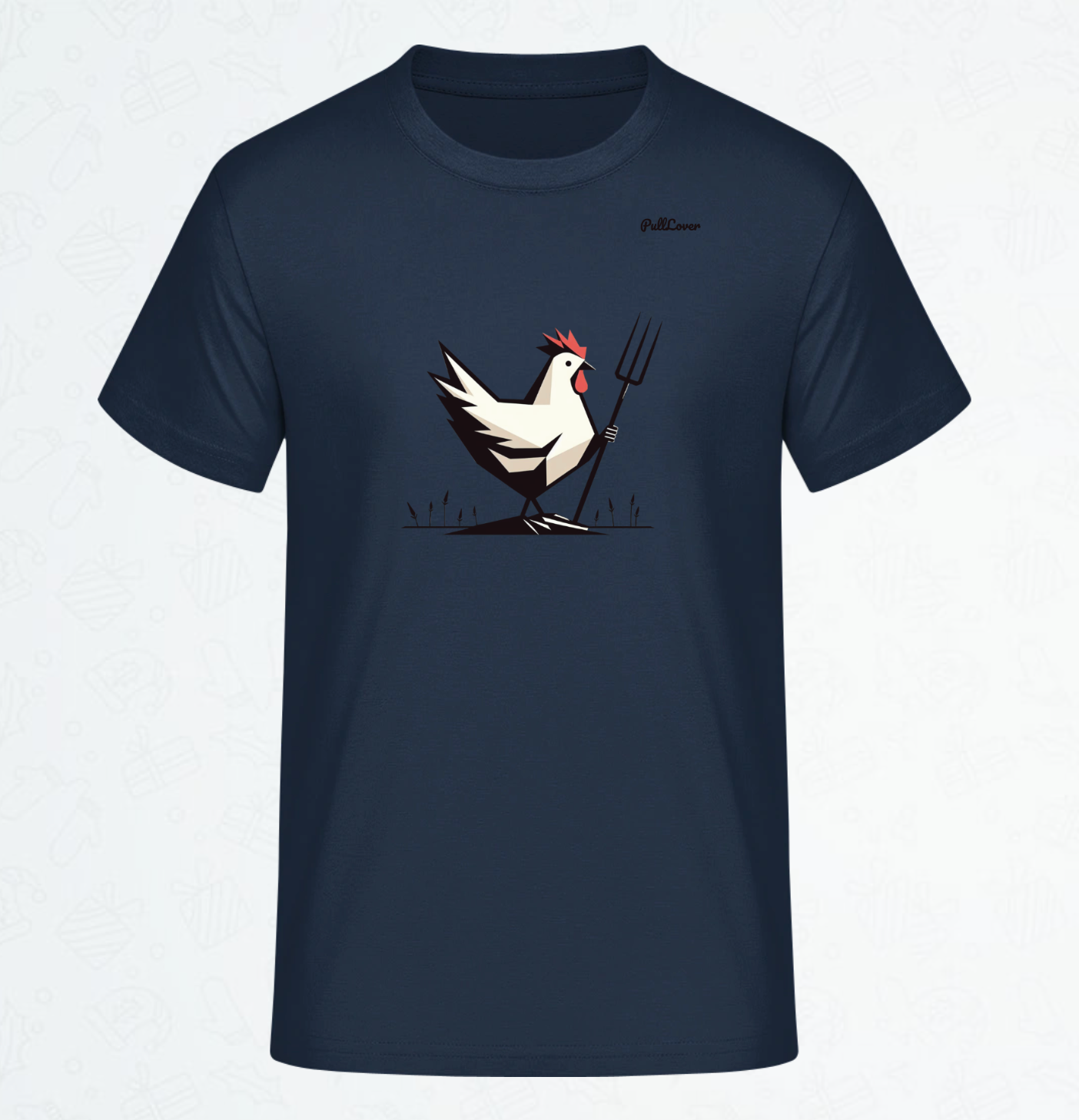 Herren T-Shirt Huhn