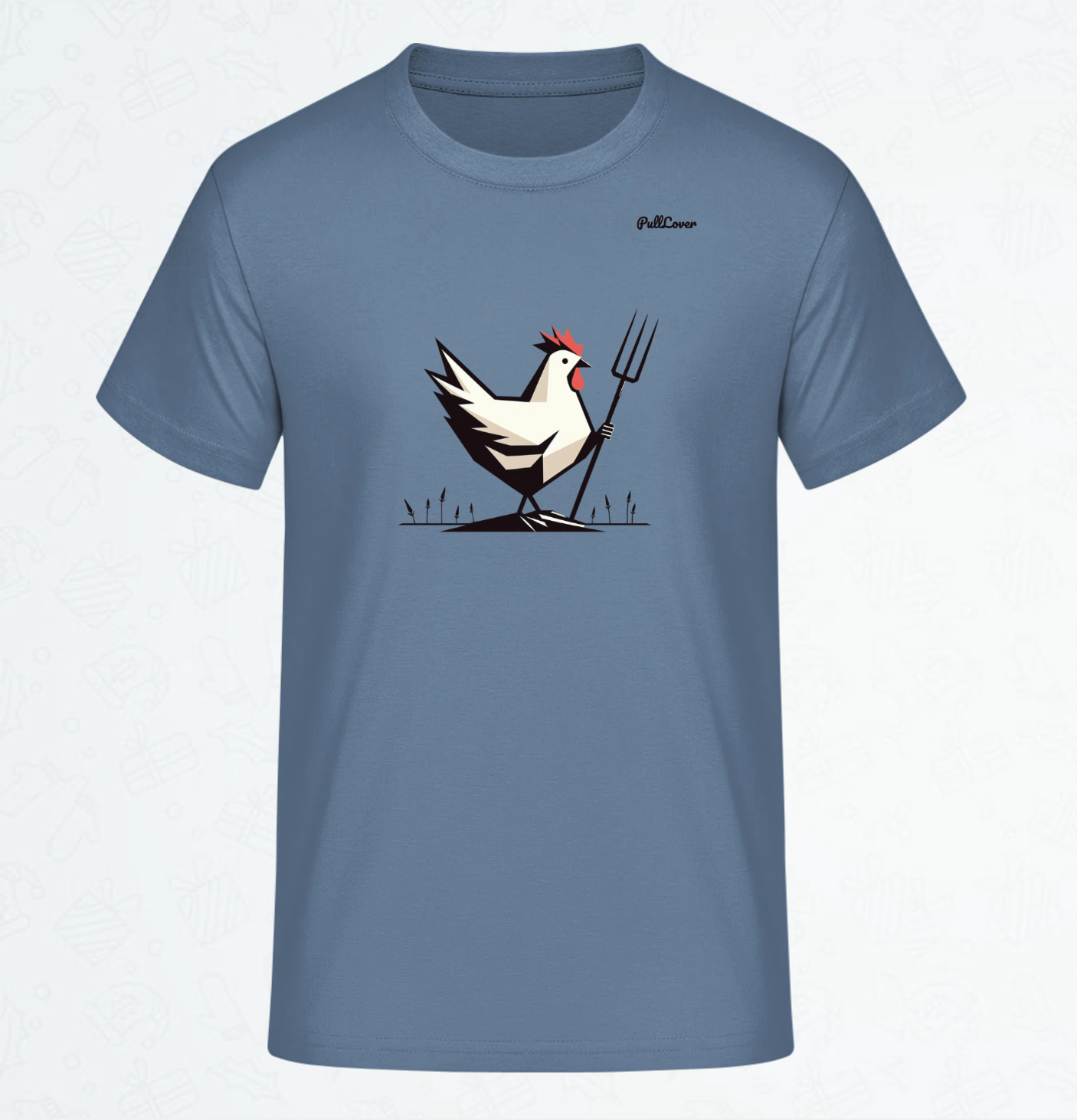 Herren T-Shirt Huhn