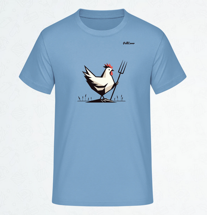 Herren T-Shirt Huhn