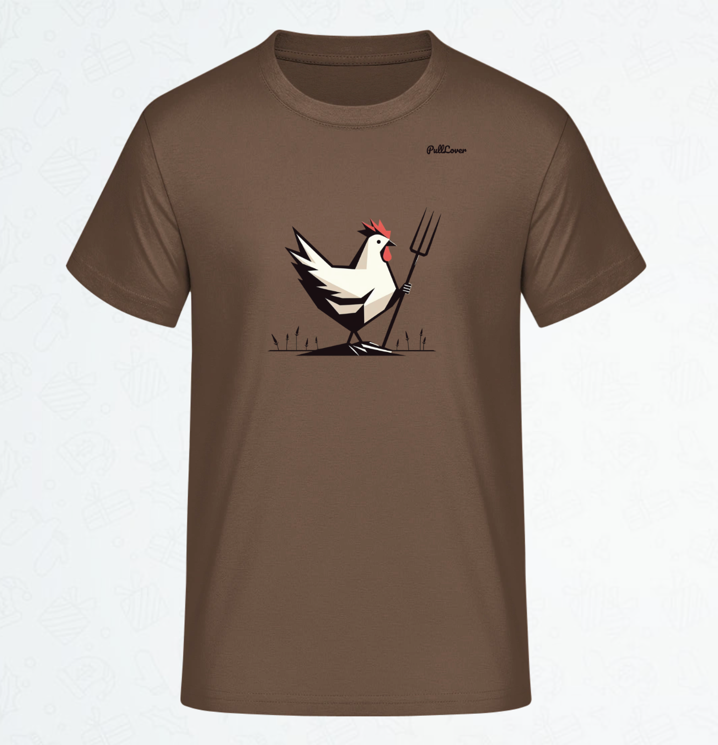 Herren T-Shirt Huhn