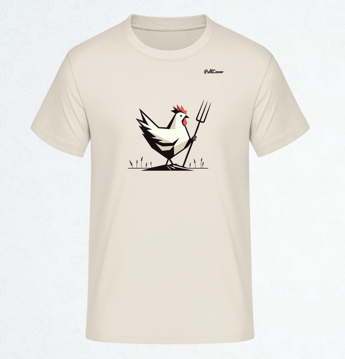 Herren T-Shirt Huhn