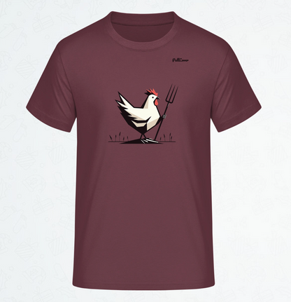 Herren T-Shirt Huhn