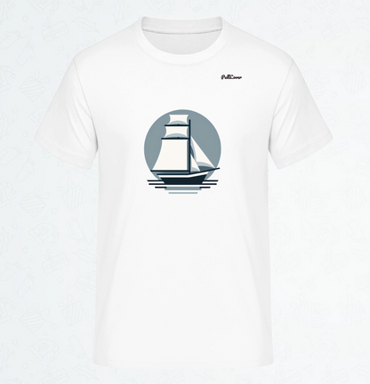 Herren T-Shirt Segelschiff