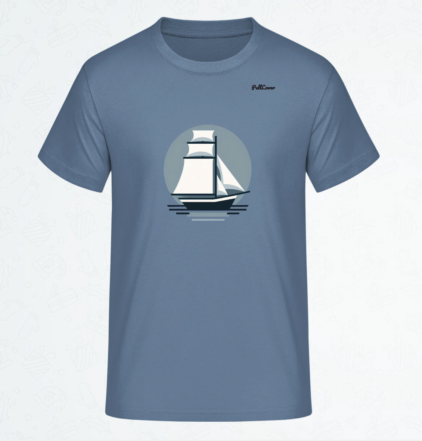 Herren T-Shirt Segelschiff