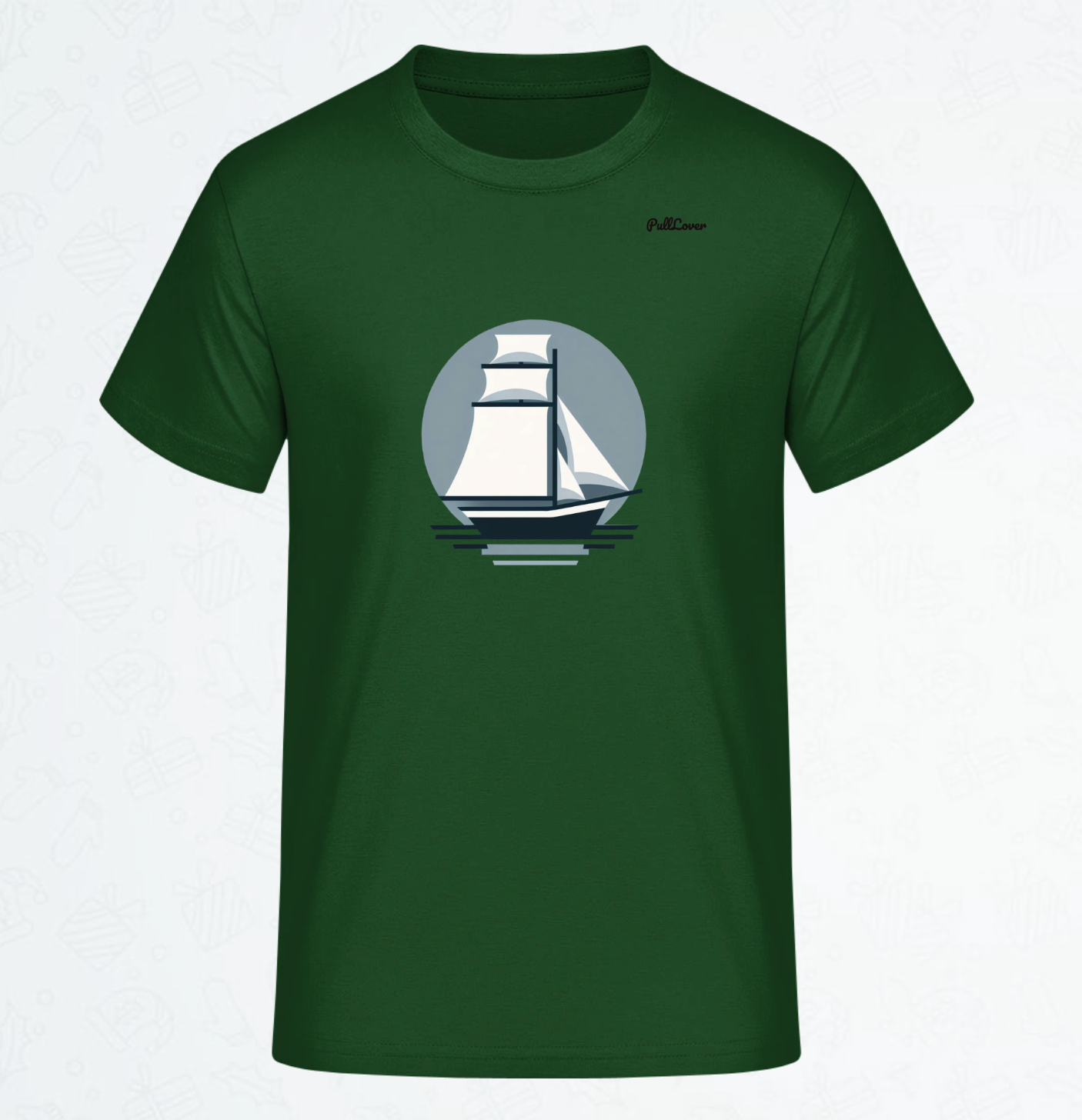 Herren T-Shirt Segelschiff