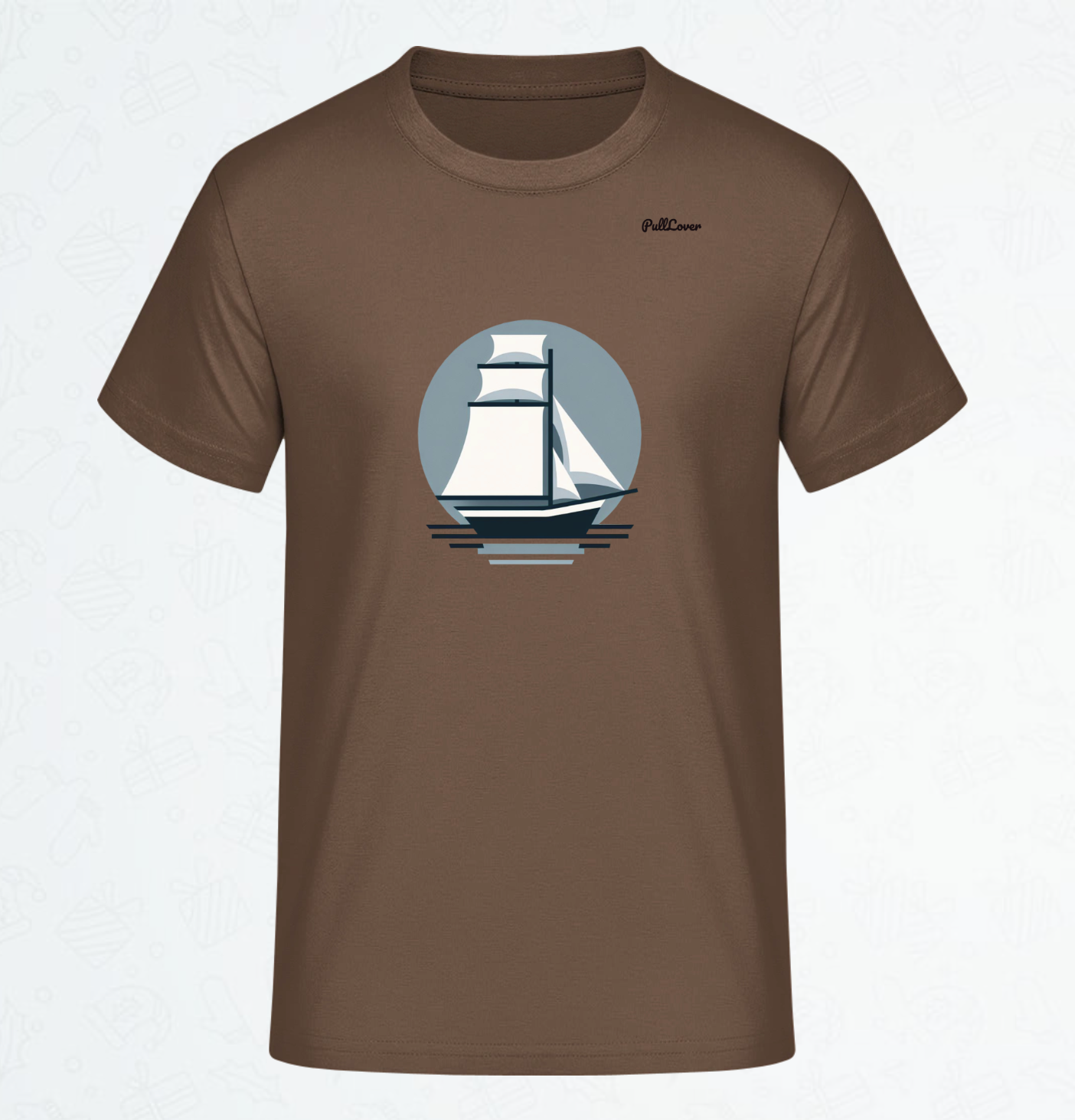 Herren T-Shirt Segelschiff