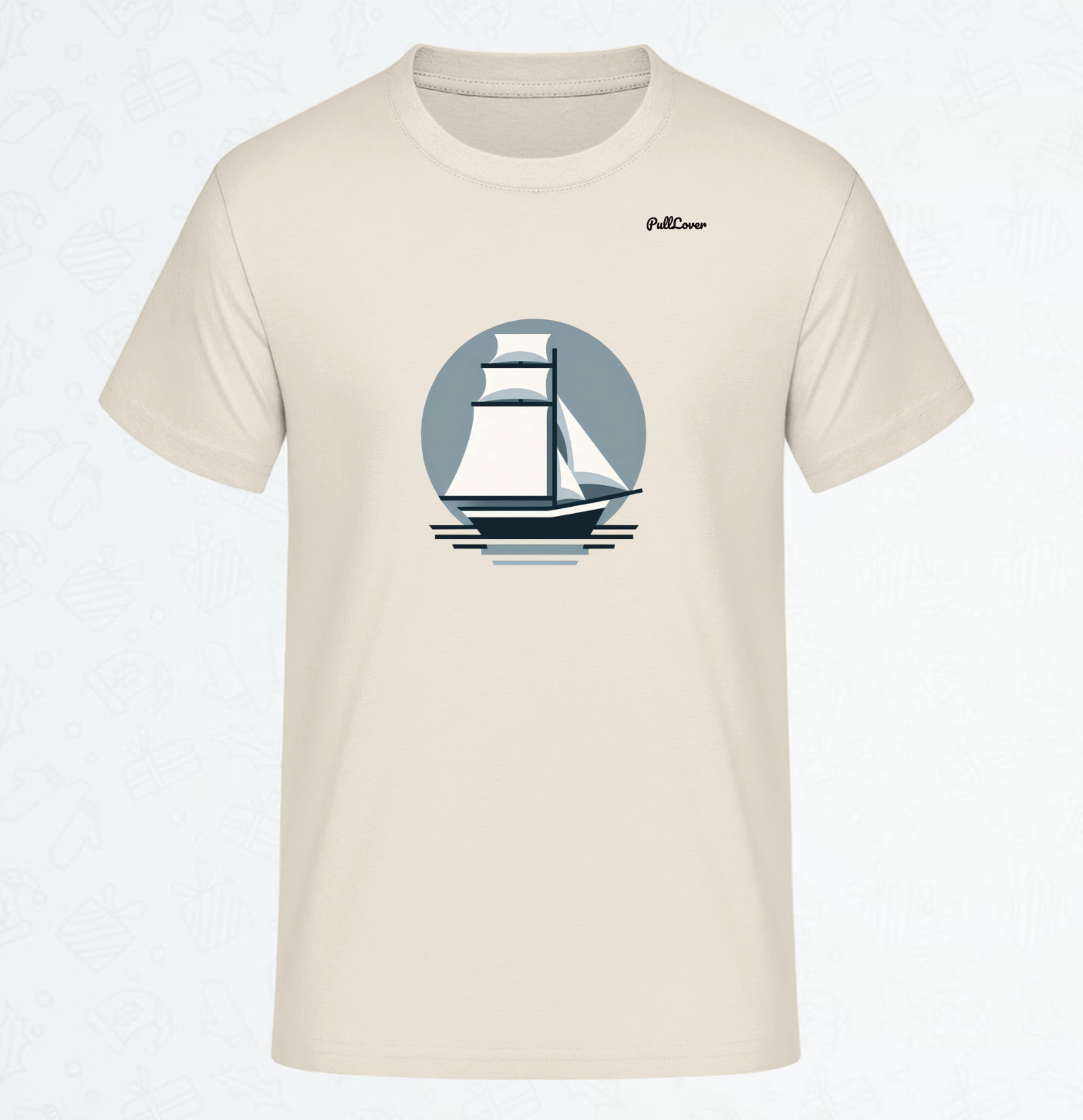 Herren T-Shirt Segelschiff