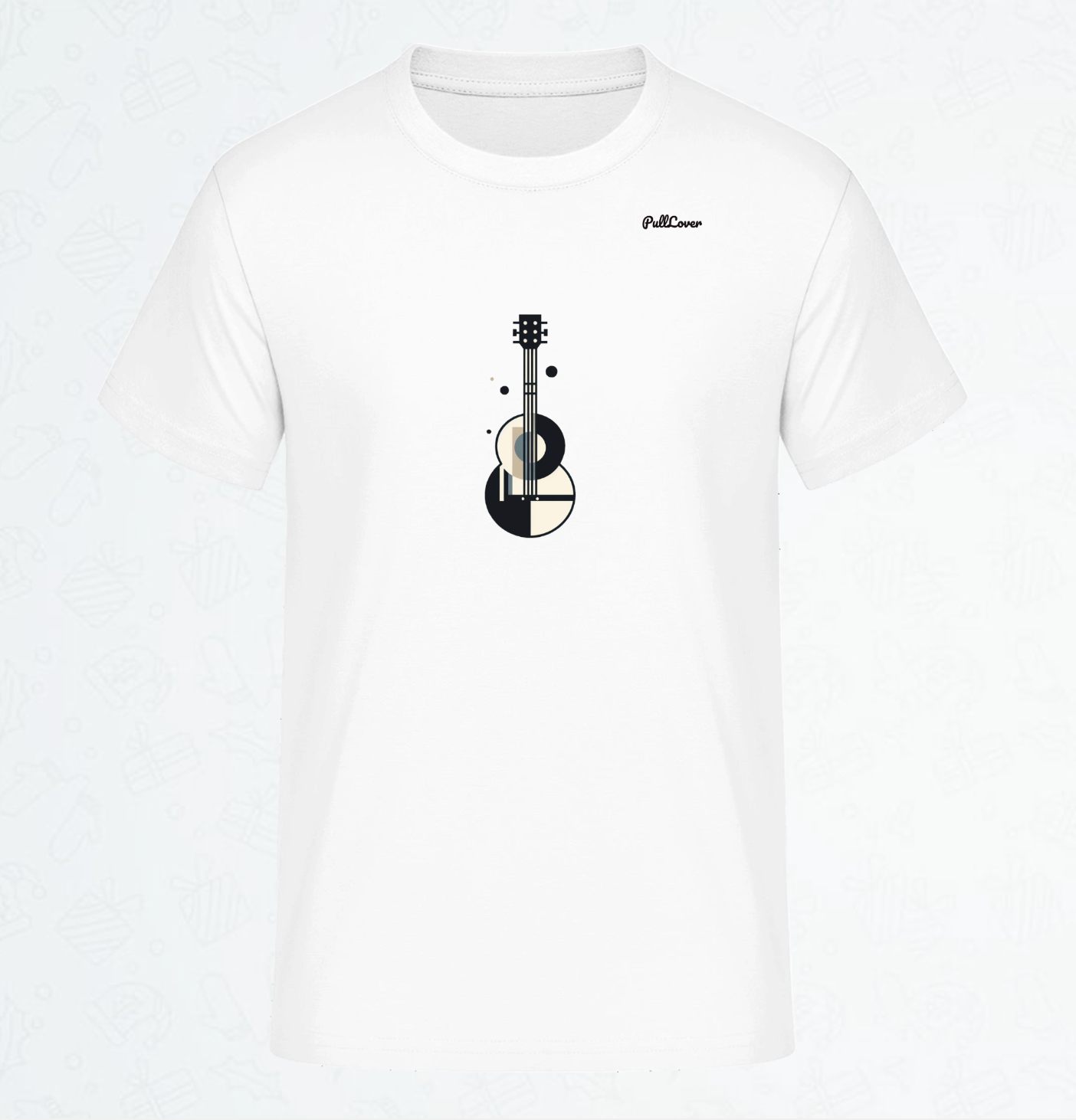 Herren T-Shirt Gitarre