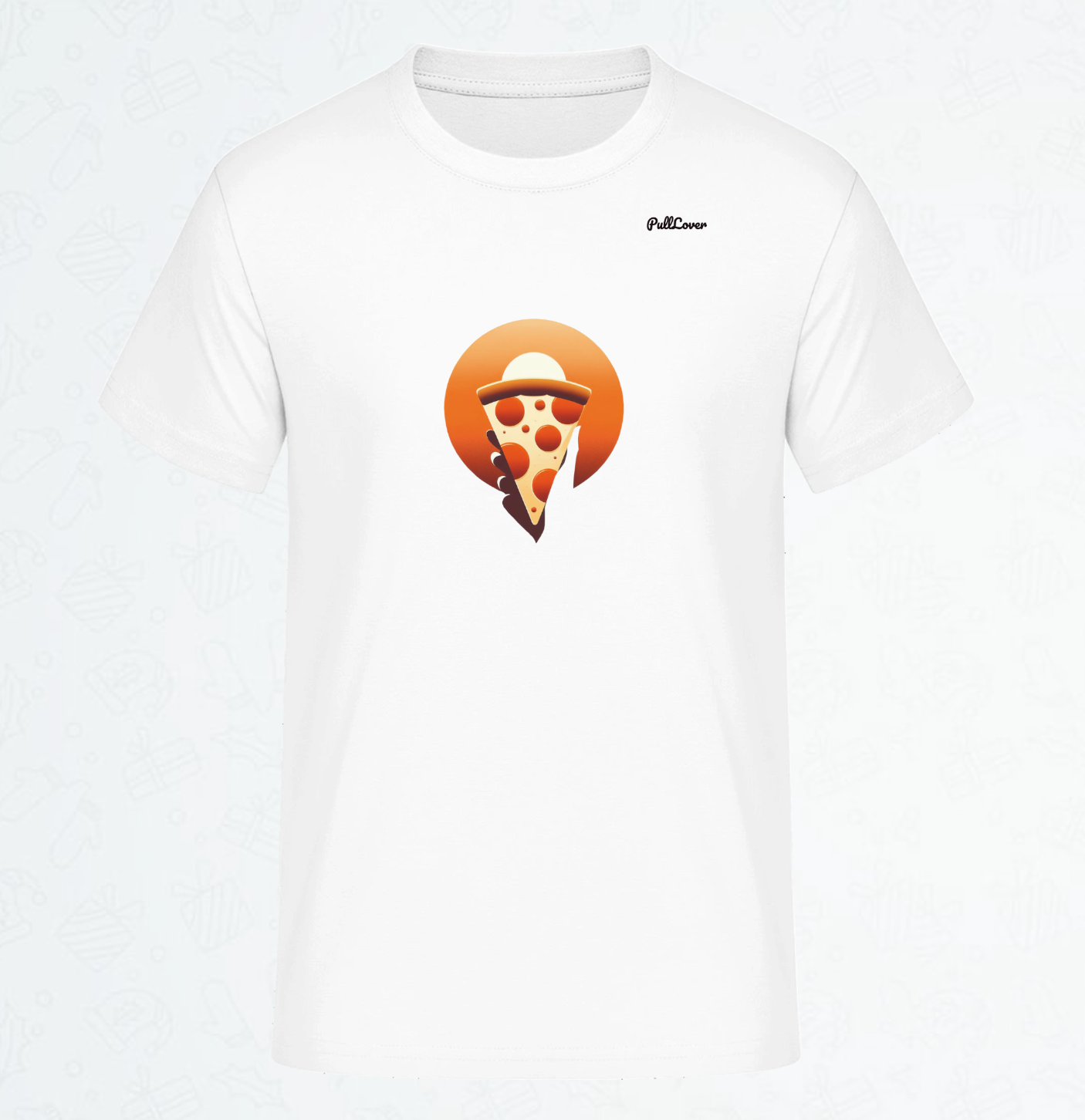 Herren T-Shirt Pizza