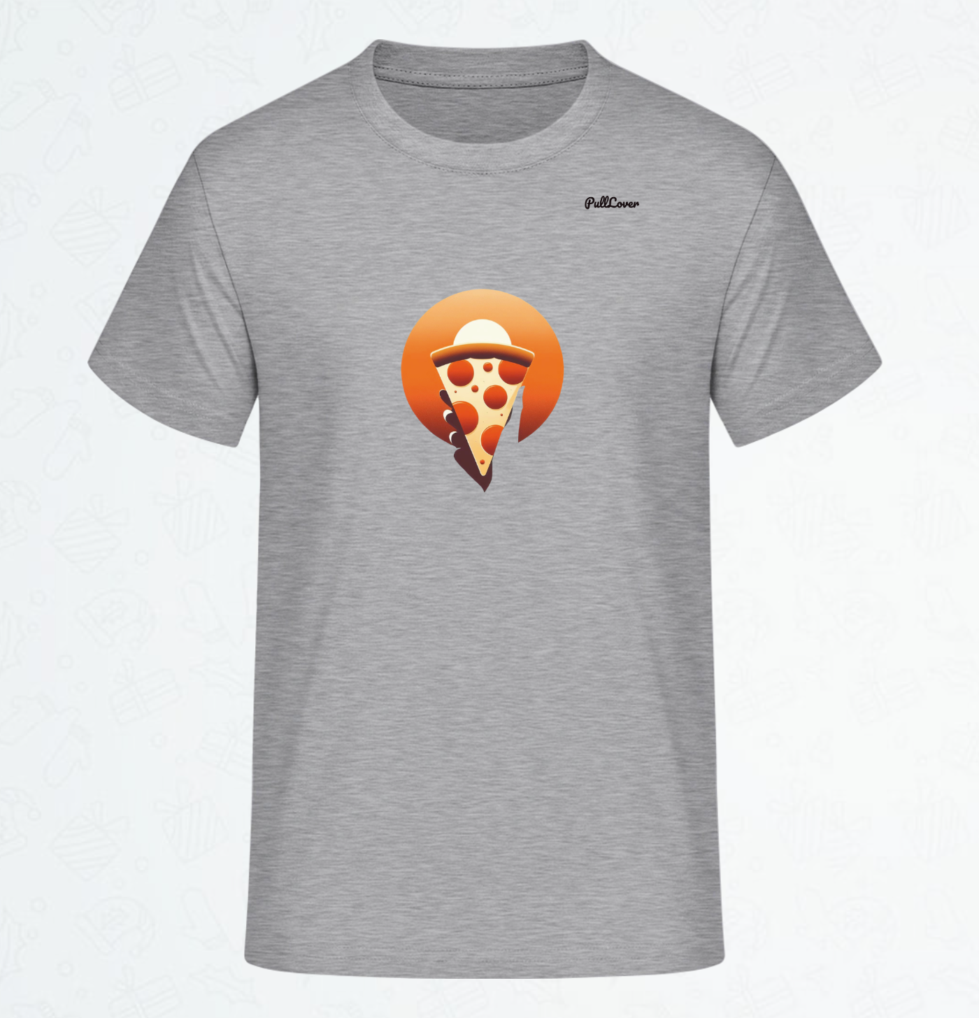 Herren T-Shirt Pizza