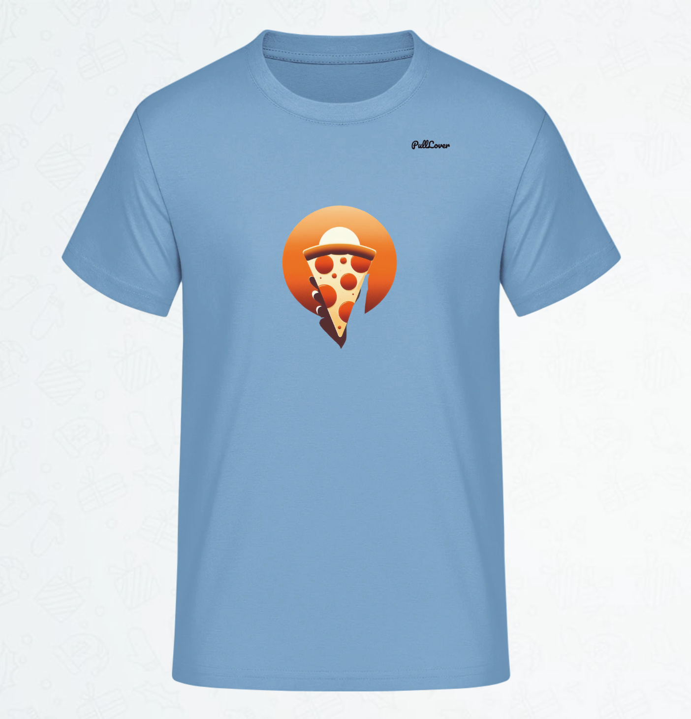 Herren T-Shirt Pizza