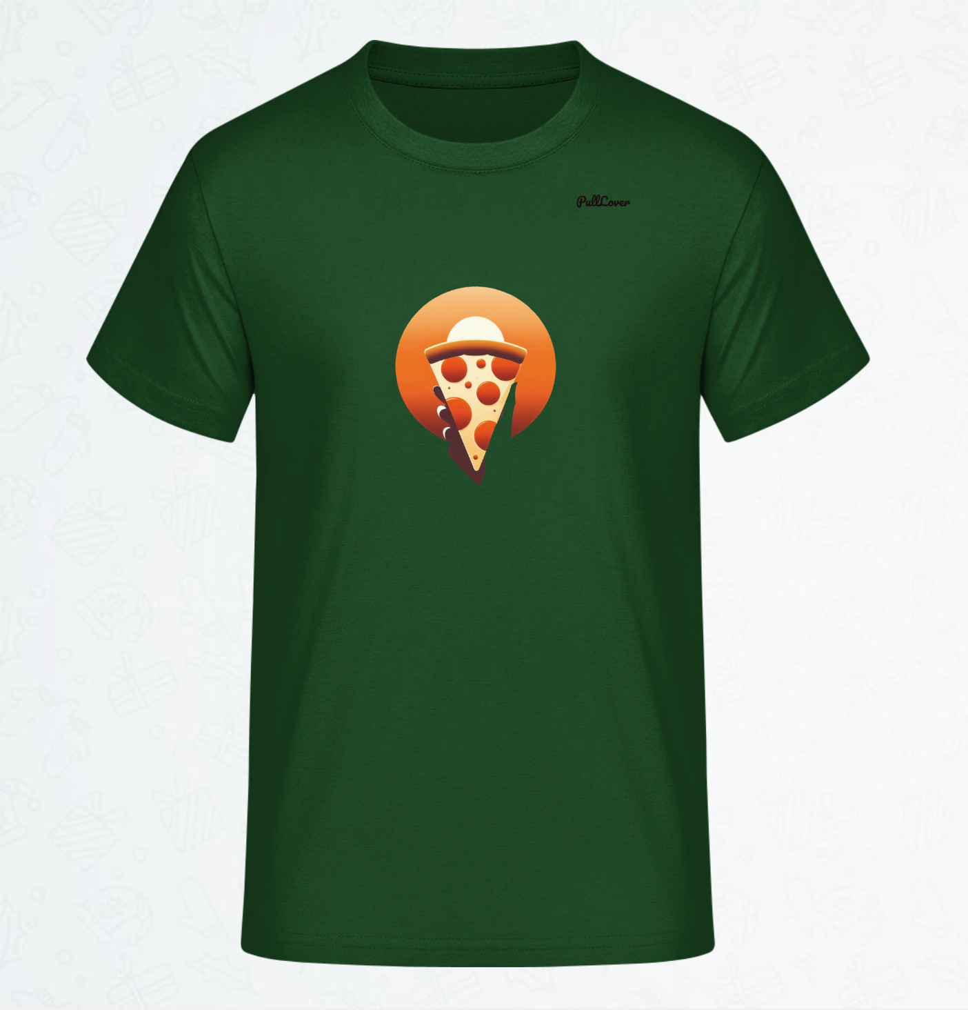 Herren T-Shirt Pizza