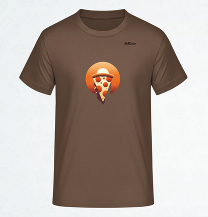 Herren T-Shirt Pizza