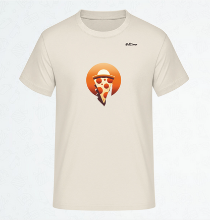 Herren T-Shirt Pizza