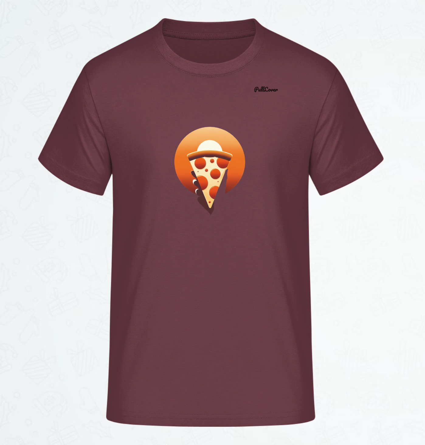 Herren T-Shirt Pizza